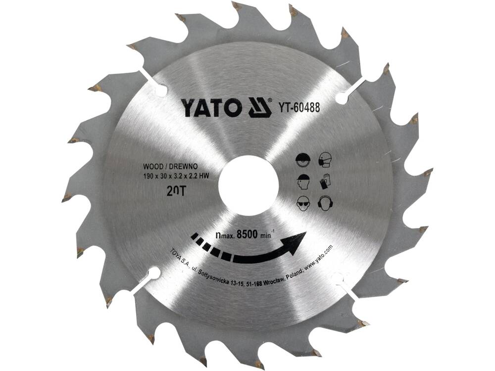 DISC CIRCULAR PENTRU YATO YT-6061 LEMN 184X40X30MM