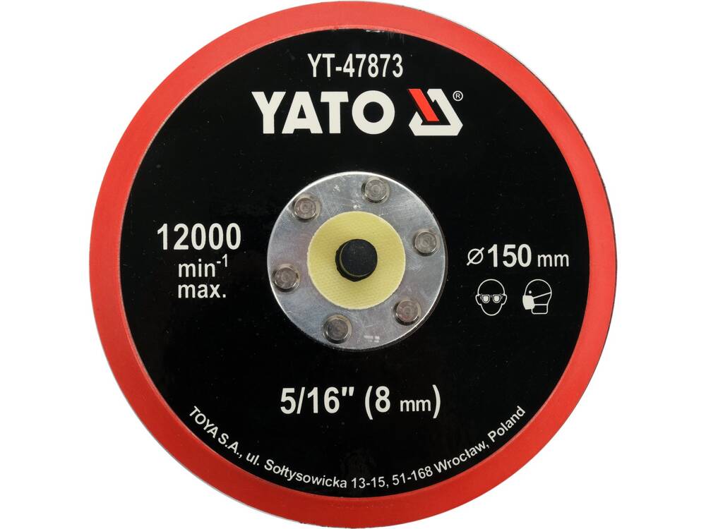 DISC DE LUSTRUIT YATO YT-47873 CU VELCRO 150MM TH 5/16