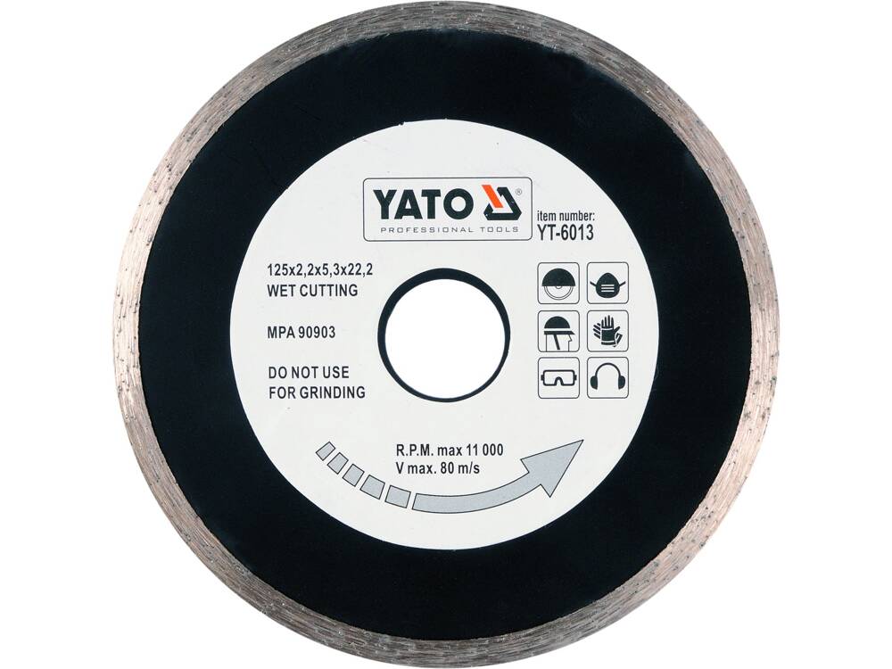 DISC DIAMANTAT EN YATO YT-6013 125MM DISC DIAMANTAT EN 125MM