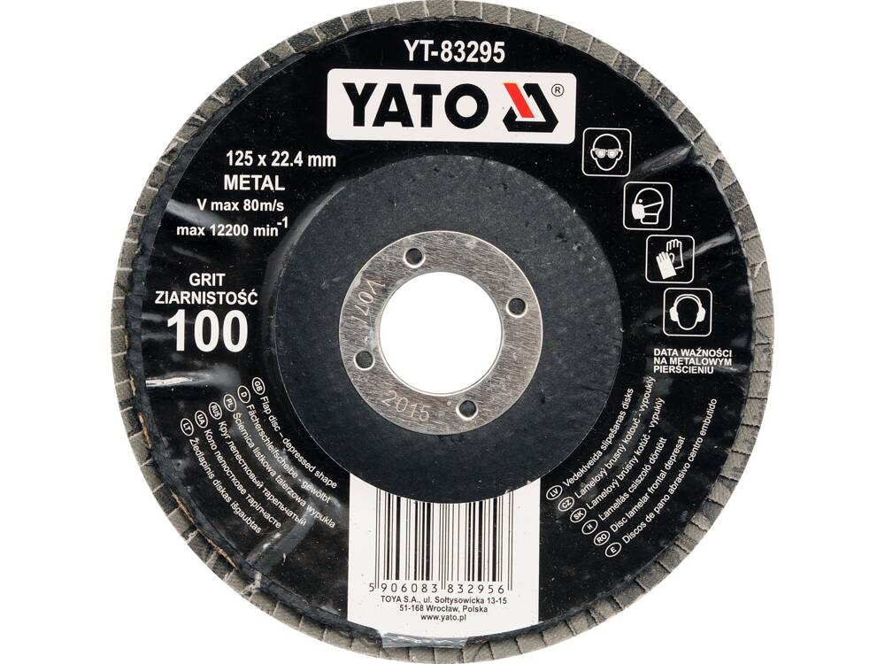 DISCURI LAMELARE 125MM YATO YT-83295 P100