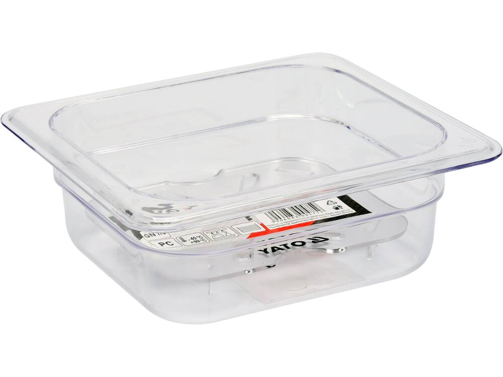 DRENOR POLICARBONAT GN1/6 YATO YG-00464