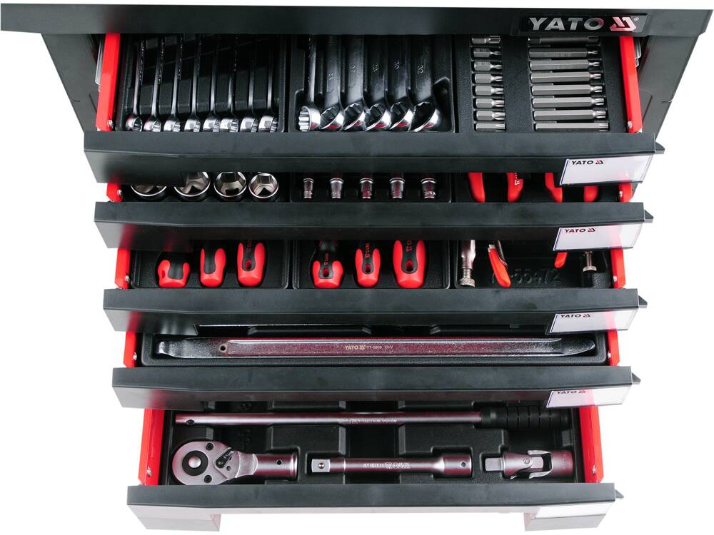 DULAP SCULE YATO YT-55293 , 958X766X465MM , ECHIPAT 165BUC , 7 sertare