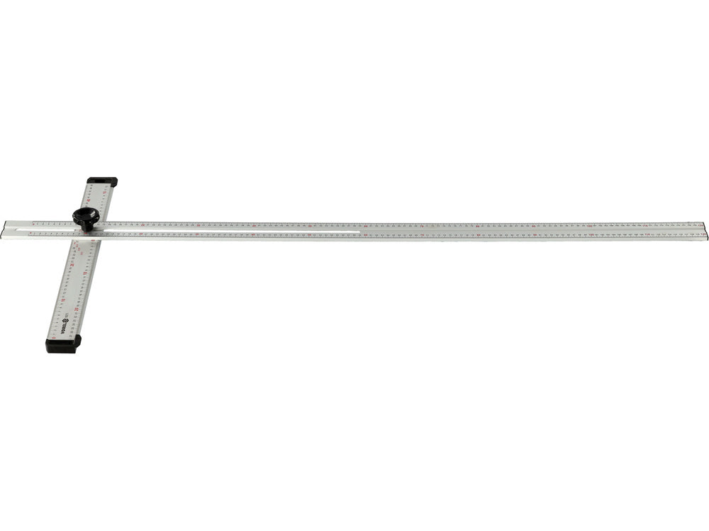 VOREL 18375 ÁLLÍTHATÓ T-ALAPOTÚ NÉGYZET, ALUMÍNIUM, 1200MM