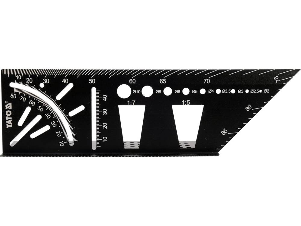 ECHER UNIVERSAL 3D YATO YT-70825 DIN ALUMINIU, 150X70X215MM