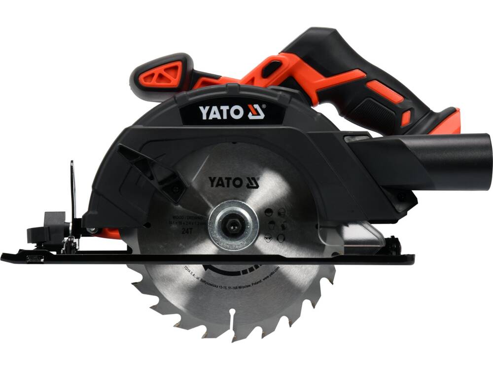 FIERASTRAU CIRCULAR 165MM YATO YT-82811 18V, FARA ACUMULATOR
