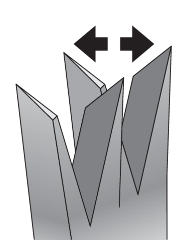 FIERASTRAU PENTRU LEMN, VOREL 28386 450MM, ACOPERIRE PTFE