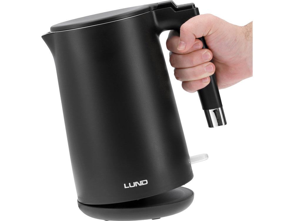 FIERBATOR ELECTRIC 1,5L LUND 68206 NEGRU, COOL TOUCH