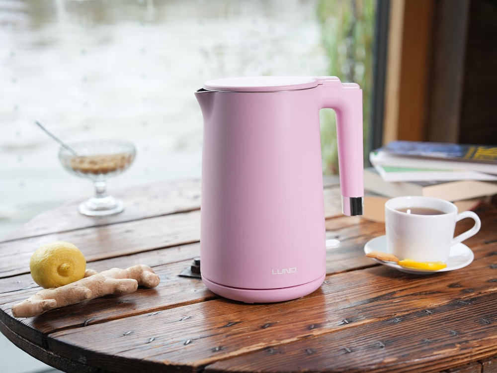 FIERBATOR ELECTRIC 1,5L LUND 68209 ROZ, COOL TOUCH