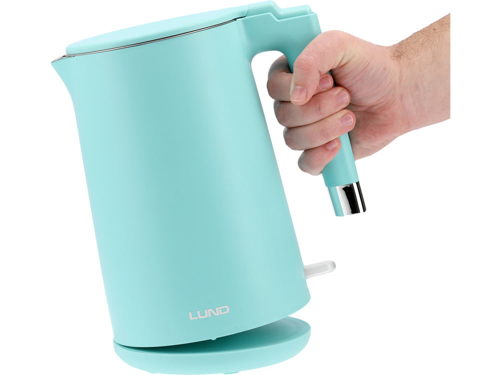FIERBATOR ELECTRIC 1,5L LUND 68208 TURQUESE, COOL TOUCH
