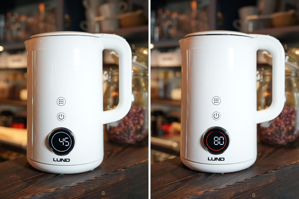 FIERBATOR ELECTRIC 1,7L, LUND 68223 CONTROLUL TEMPERATURII, ALB