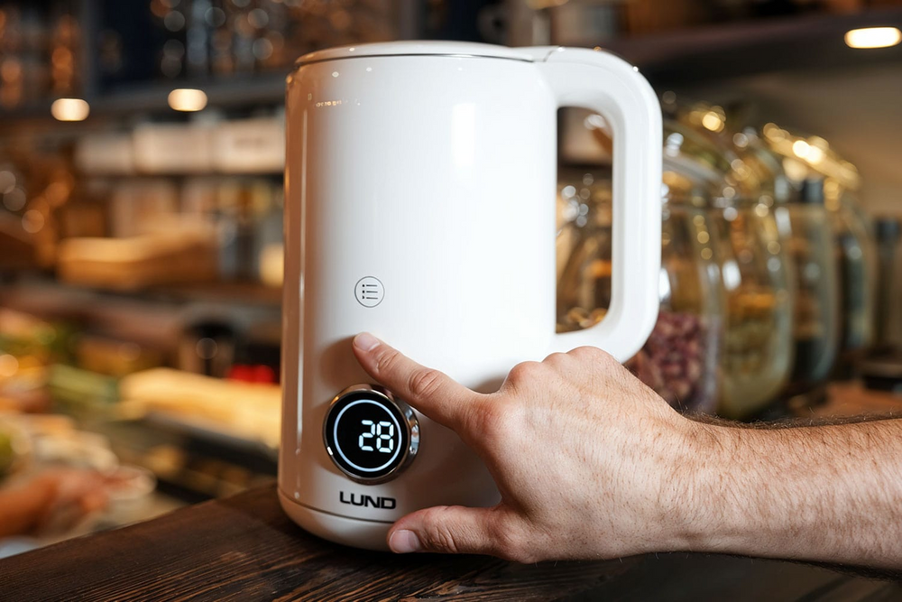 FIERBATOR ELECTRIC 1,7L, LUND 68223 CONTROLUL TEMPERATURII, ALB