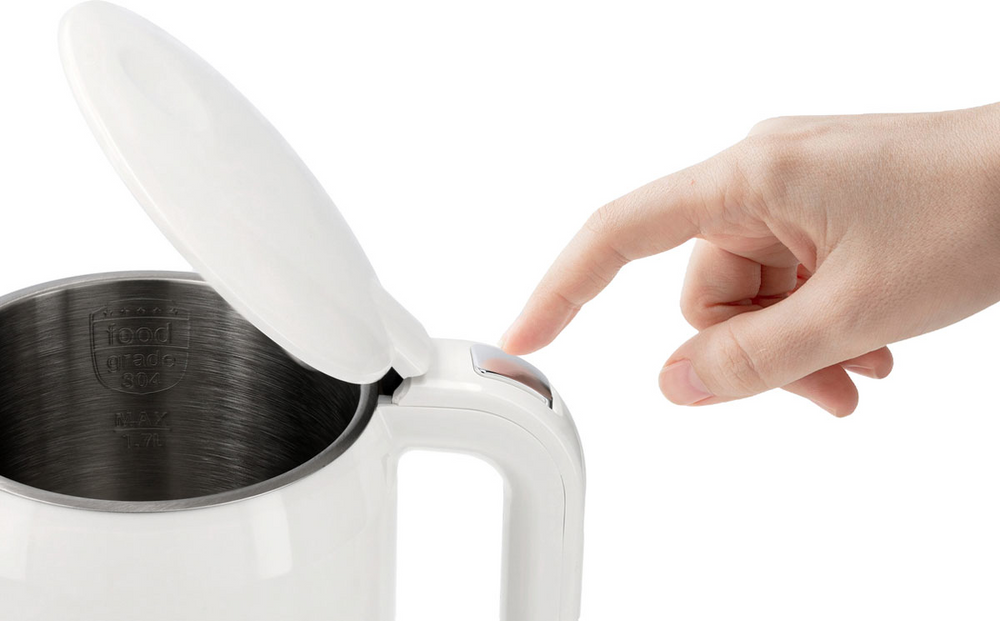 FIERBATOR ELECTRIC 1,7L, LUND 68223 CONTROLUL TEMPERATURII, ALB