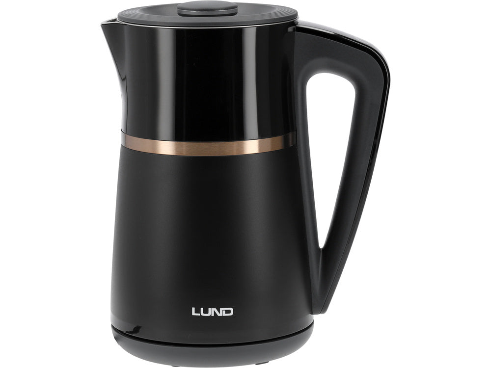FIERBATOR ELECTRIC 1,7L, LUND 68217 CONTROLUL TEMPERATURII, NEGRU