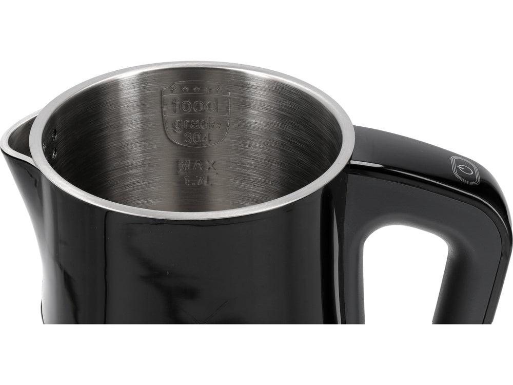 FIERBATOR ELECTRIC 1,7L, LUND 68217 CONTROLUL TEMPERATURII, NEGRU