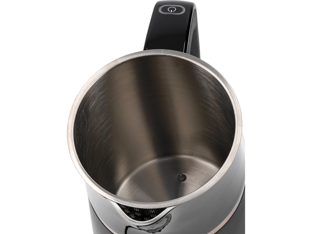 FIERBATOR ELECTRIC 1,7L, LUND 68217 CONTROLUL TEMPERATURII, NEGRU