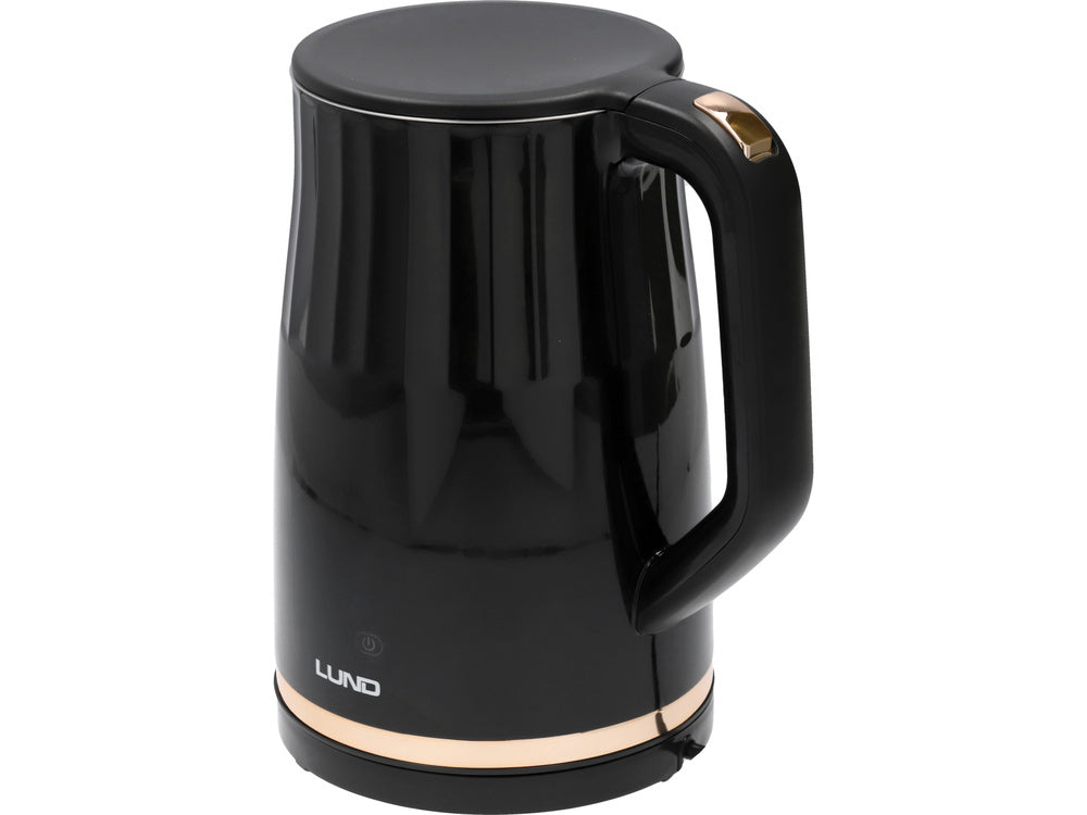 FIERBATOR ELECTRIC 1,7L, LUND 68218 CONTROLUL TEMPERATURII, NEGRU