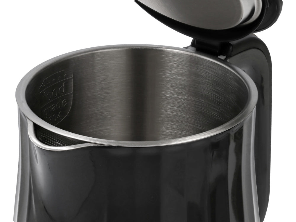 FIERBATOR ELECTRIC 1,7L, LUND 68218 CONTROLUL TEMPERATURII, NEGRU