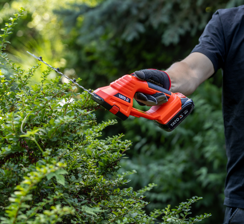 FOARFECA PENTRU IARBA YATO YT-828356 18V, FARA ACUMULATOR