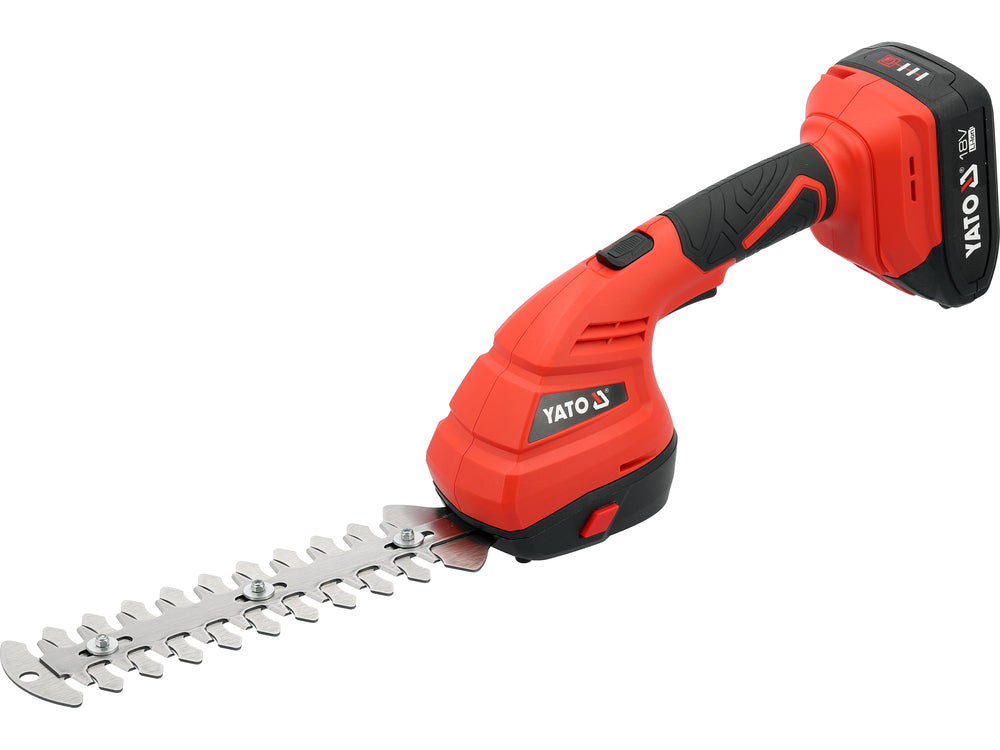 Foarfeca pentru iarba si gard viu YATO YT-828335, 18 V - imagine 2