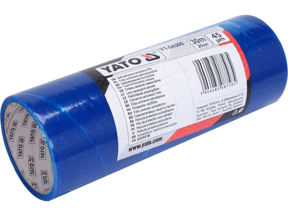 FOLIE DE PROTECTIE YATO YT-54300 AUTOADEZIVA 25CMX30M