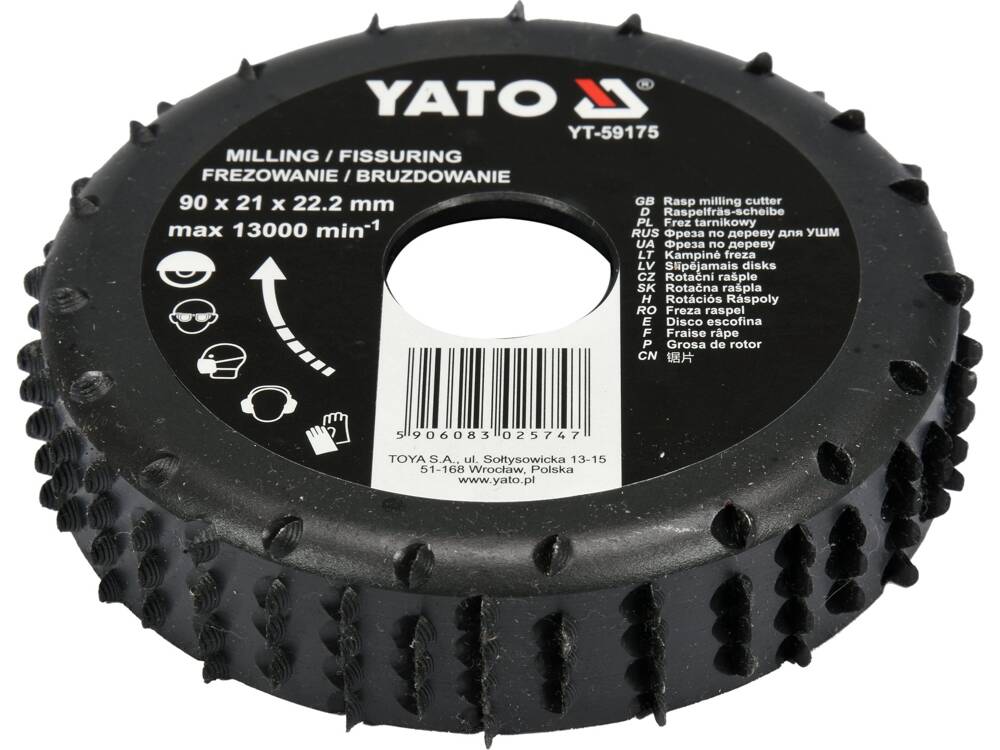 RASPEL 90X21X22,2MM YATO YT-59175