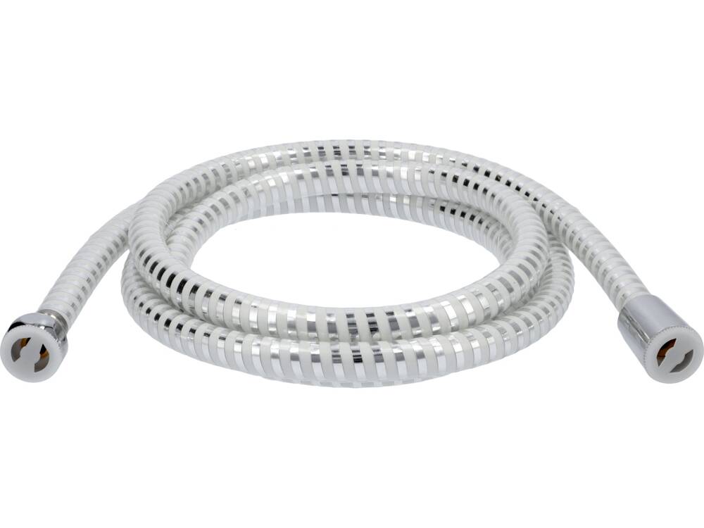 FURTUN DE DUS, FALA 75653 2M, PVC, CHROME-ALB