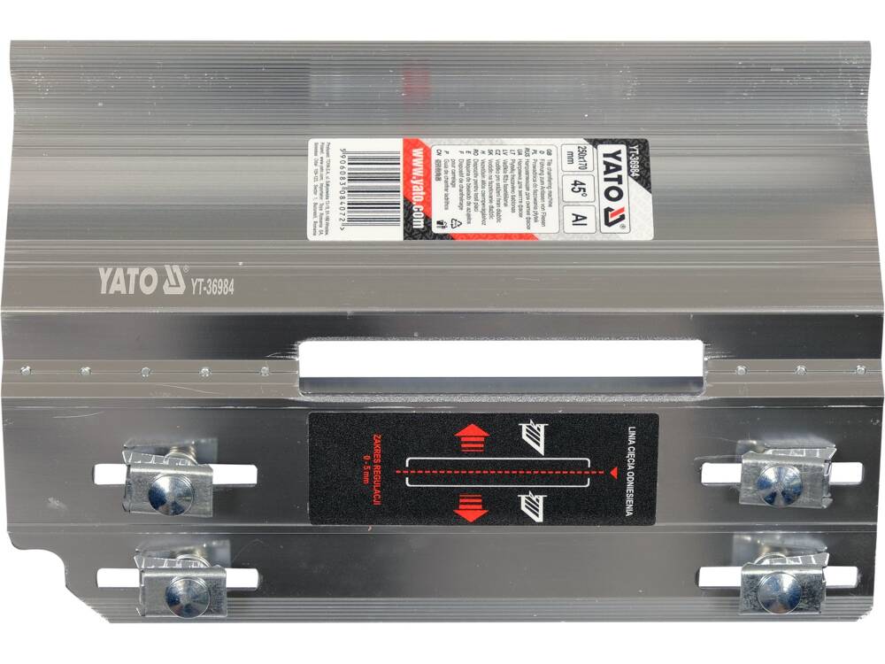 YATO YT-36984 KERÁMIA CSEMPE SZÉLÉVÉLŐ VEZETŐ 45 FOKON