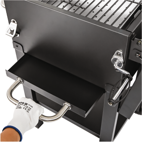 Gratar carbuni deluxe LUND 99928, 39,5 x 29,5 cm - imagine 24