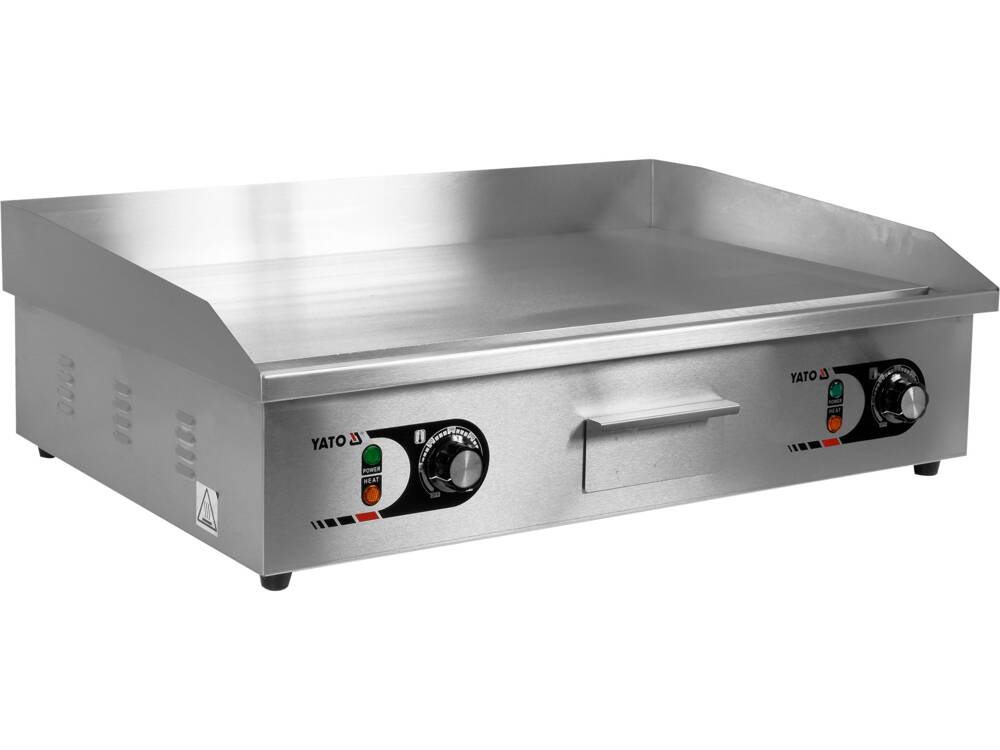 ELEKTROMOS GRILL YATO YG-04588 SIMA FELÜLETTEL, 2X2,2KW, 735X420MM