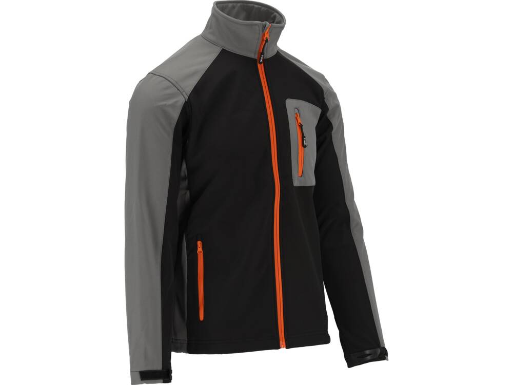 SOFTSHELL KABÁT, FEKETE/SZÜRKE, YATO YT-79532 L