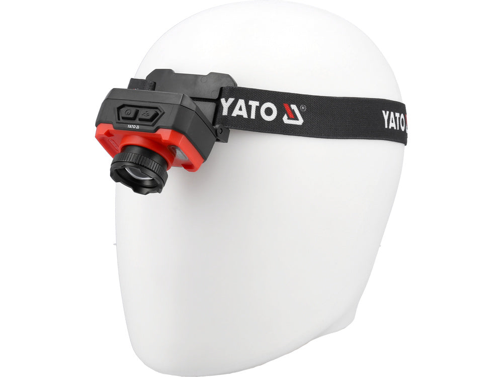 LAMPA FRONTALA CU YATO YT-085941 ACUMULATOR 600LM, SENZOR DE MISCARE