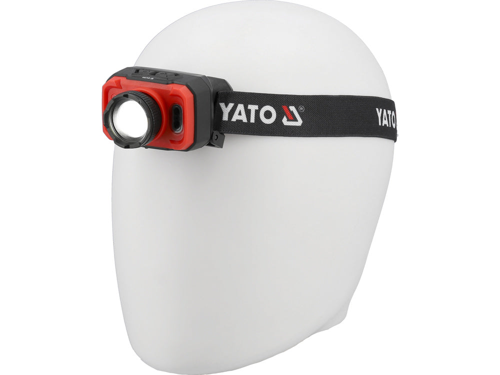 LAMPA FRONTALA CU YATO YT-085941 ACUMULATOR 600LM, SENZOR DE MISCARE