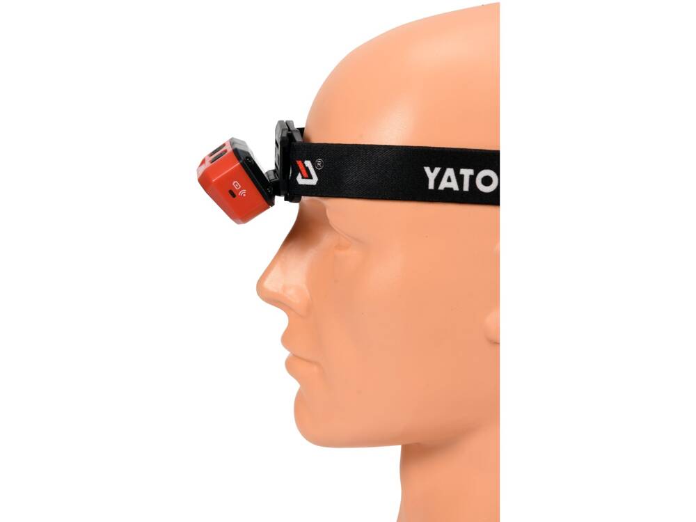 FEJLÁMPA YATO YT-08592 MOZGÁSÉRZÉKELŐVEL, 480LM
