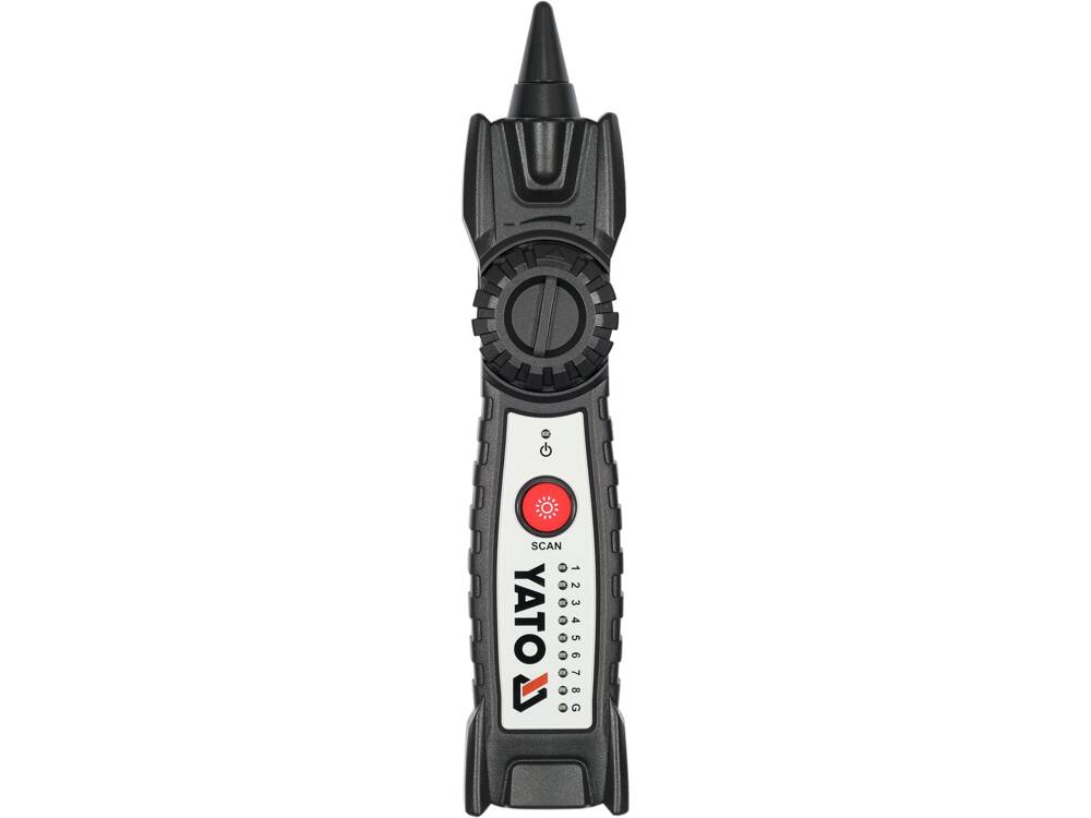 LOCALIZATOR SI TESTER YATO YT-73137 PENTRU VERIFICAREA CABLURILOR DE RETEA RJ11 RJ45, REZISTENT LA INTERFERENTE