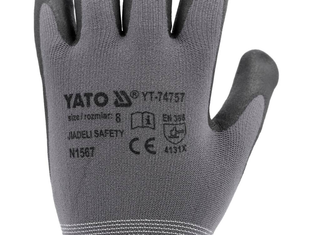 YATO YT-74757 NEJLON VÉDŐKESZTYŰ, 8-AS MÉRET