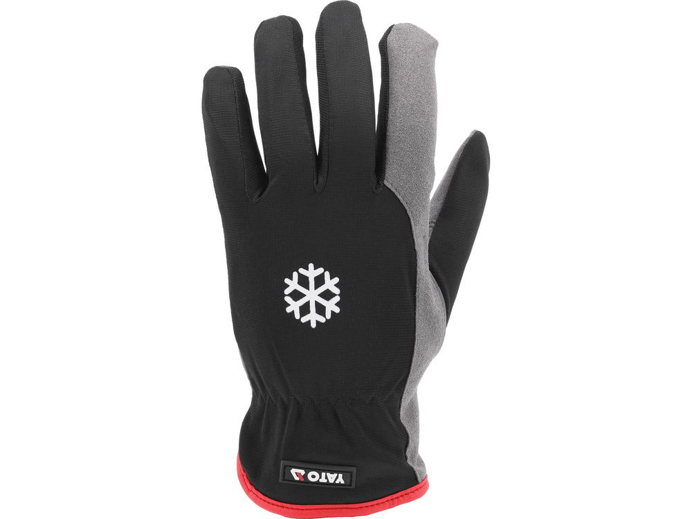 Manusi lucru izolate piele sintetica YATO YT-74682, 8 - imagine 3