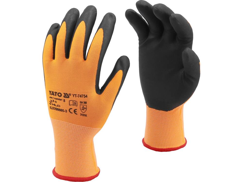 MANUSI PROTECTIE NYLON+NITRIL, YATO YT-74754 8