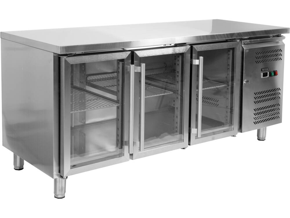 MASA RECE, 417L, YATO YG-05257 1795X700X850MM, 3 USI DIN STICLA