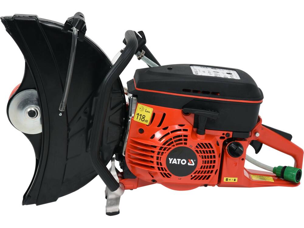 YATO YT-84820 GÁZVÁGÓ GÉP, 4KW, 400X25.4MM