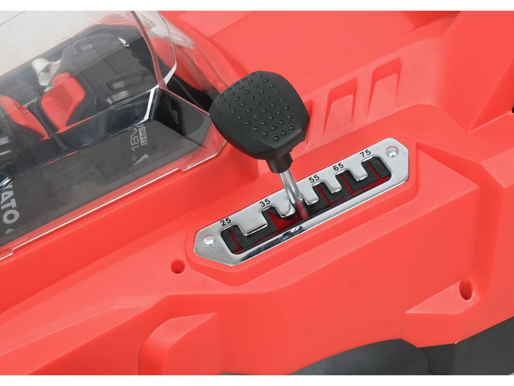 MASINA DE TUNS YATO YT-85222 IARBA 37CM 2X18V, 2X4AH