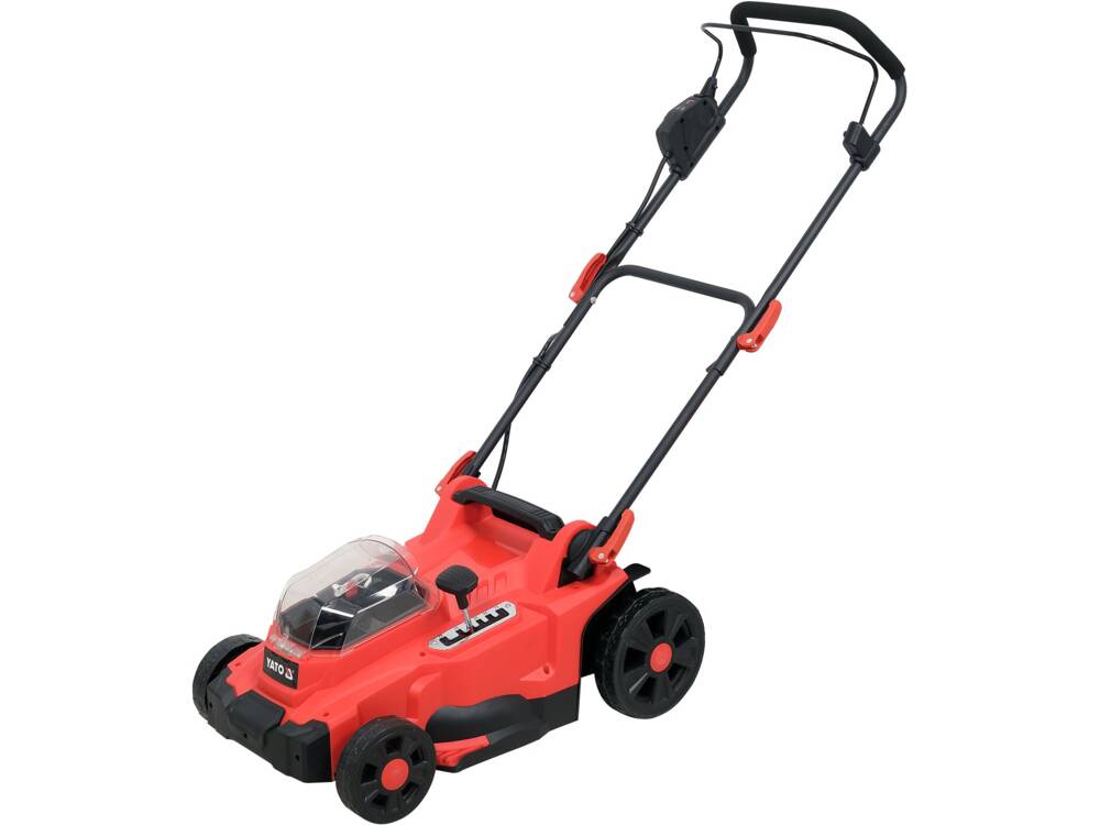 YATO YT-85223 FŰNYÍRÓ 37CM 2X18V, AKKUMULÁTOR NÉLKÜL