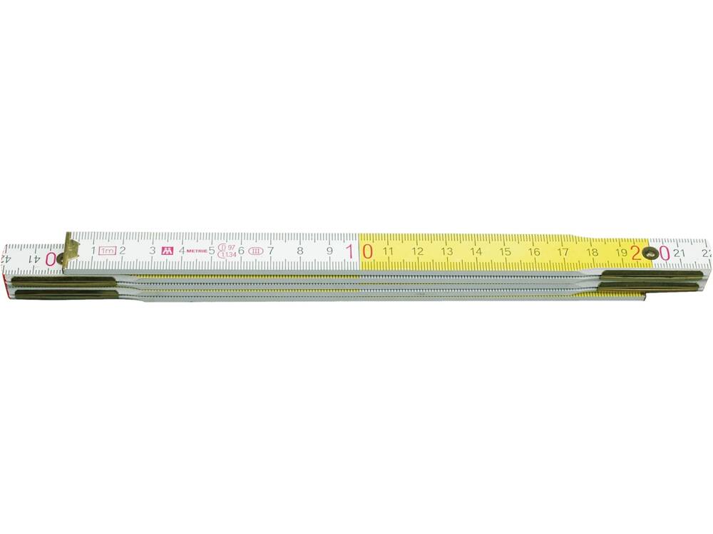 METRU TAMPLARIE LEMN VOREL 15004 1M, ALB-GALBEN