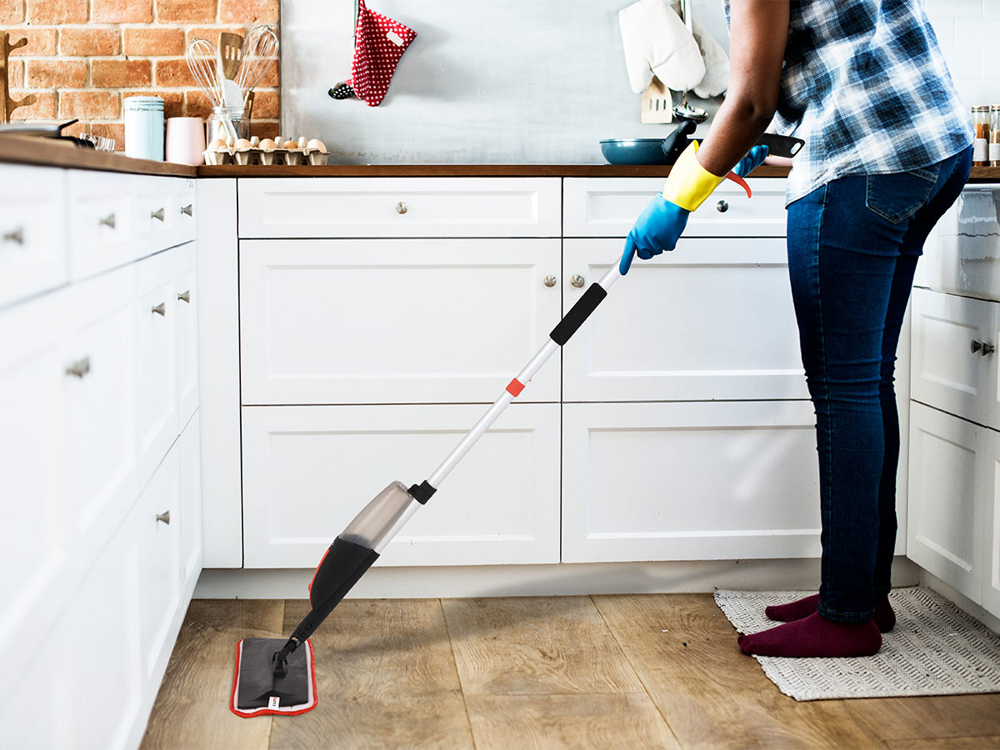 MOP CU PULVERIZARE, LUND 67160 2 X MICROFIBRE