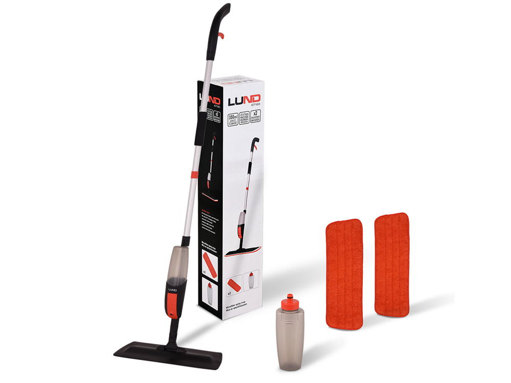 MOP CU PULVERIZARE, LUND 67160 2 X MICROFIBRE