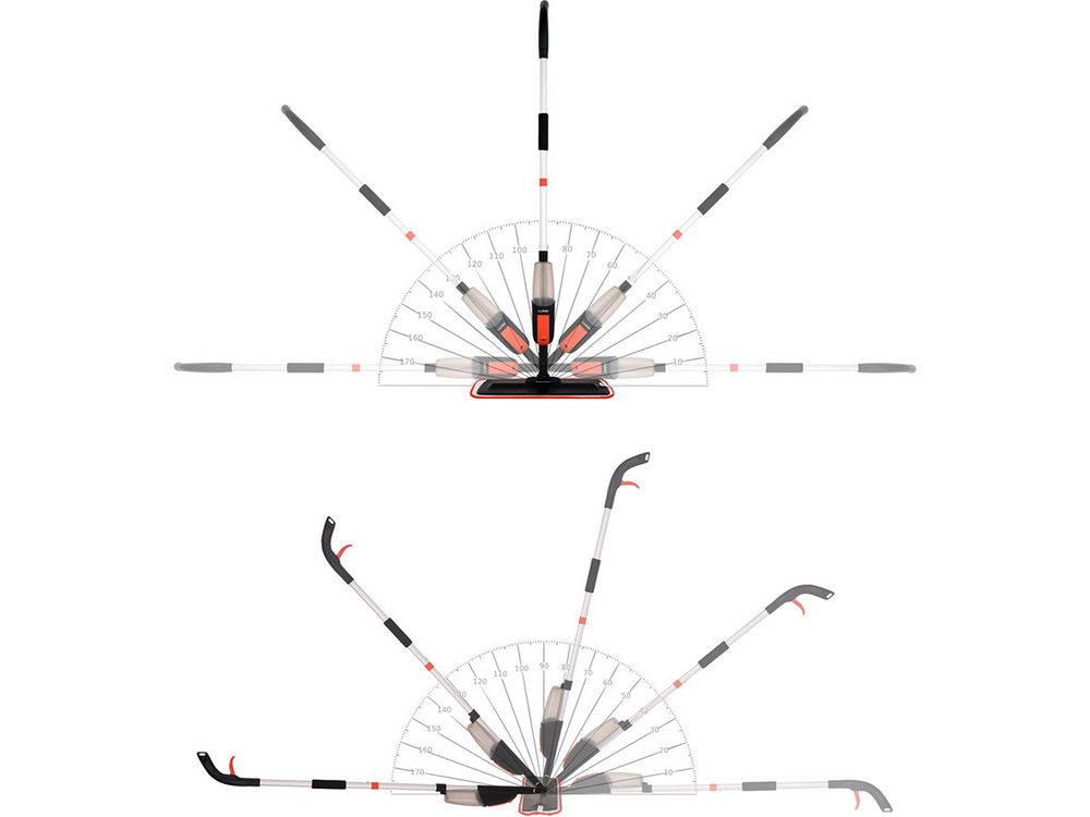 MOP CU PULVERIZARE, LUND 67160 2 X MICROFIBRE