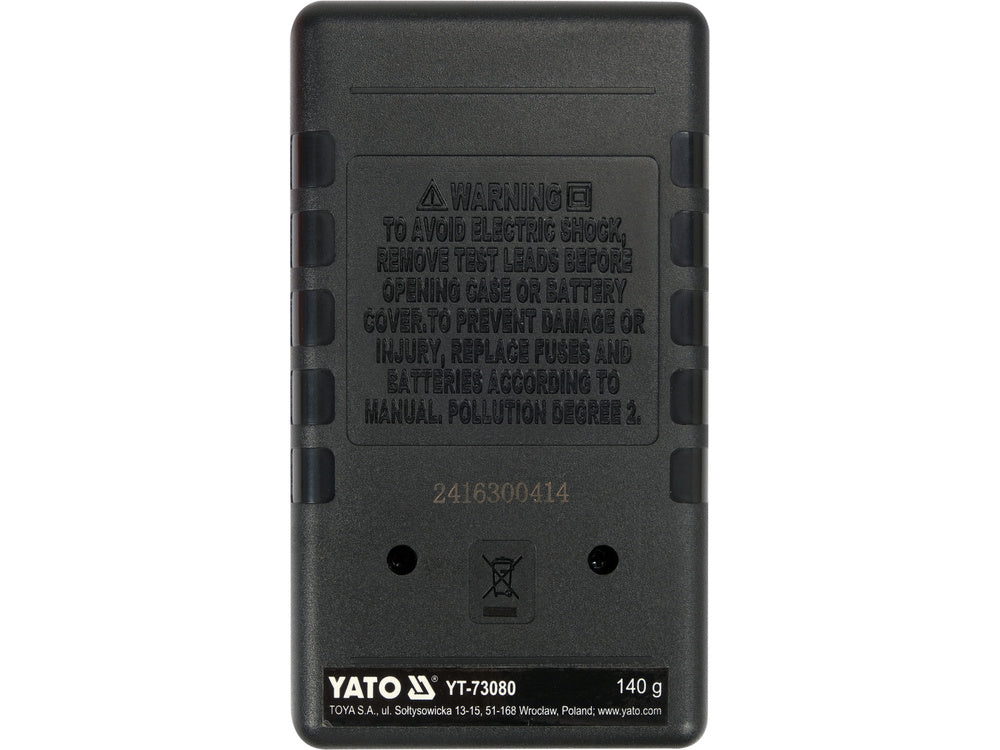 YATO YT-73080 DIGITÁLIS MULTIMÉTER