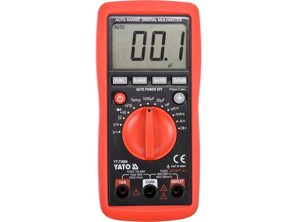 UNIVERZÁLIS DIGITÁLIS MULTIMÉTER YATO YT-73084