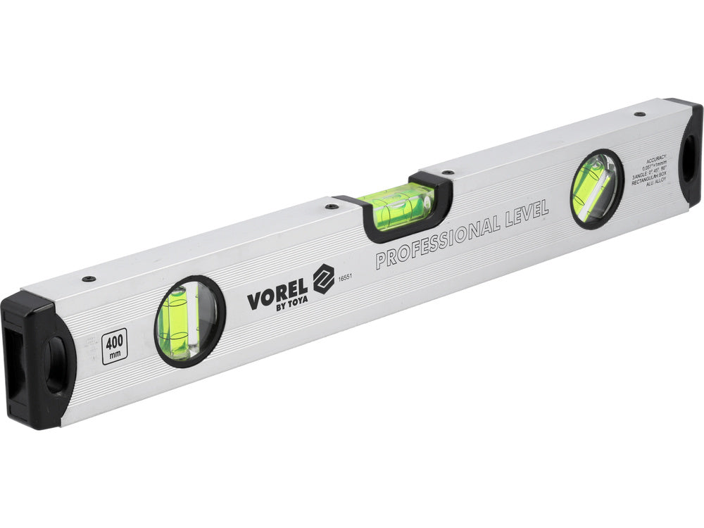 NIVELA CU BULA VOREL 16551 CU TREI INDICATORI, 400MM