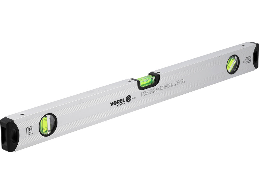 NIVELA CU BULA VOREL 16552 CU TREI INDICATORI, 600MM