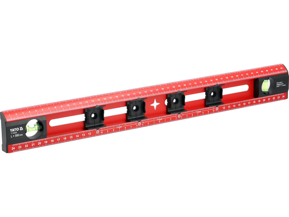 Nivela pentru electricieni YATO YT-30329, 500 mm - imagine 2